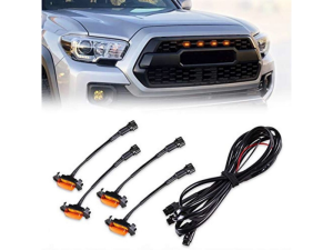 Toyota Tacoma Grill Light Bar Kit - Cali Raised LED - Raptor LED Light Kit - W/ Add A Fuse - `16-`23